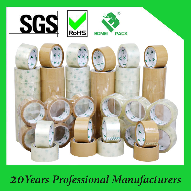 Clear and Brown BOPP Packing Adhesive Tape / OPP Tapes