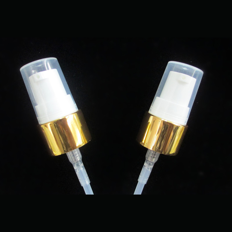 White Beauty Screw Cosmetic Pumps (NP26)