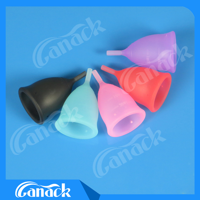 Medical Grade Silicone Menstrual Cup for Lady Personal Hygiene Care