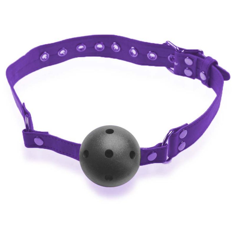 Good Leather Soft Popular Sex Toys for Couples Sex Game Bdsm Sex Bondage Ball Gag