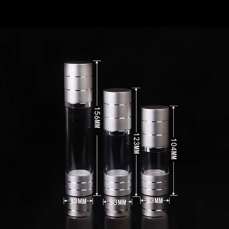 as Cylinder Airless Bottles with Jars (NAB18)