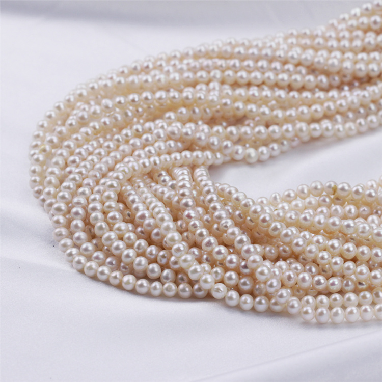 5mm AA Cheap Wholsesale Price Natural Pearl String Designs