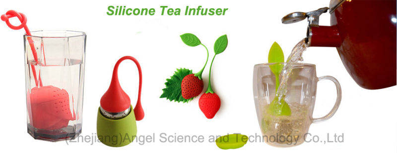 Promotional Silicone Tea Tool with Rustless Steel Infuser St12