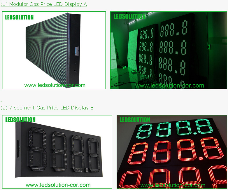 Outdoor LED Gas Price Sign/ Gas Price Changer/Digital LED Sign