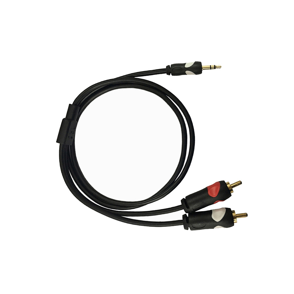 3.5mm Stereo Plug to 2RCA Aux Cable