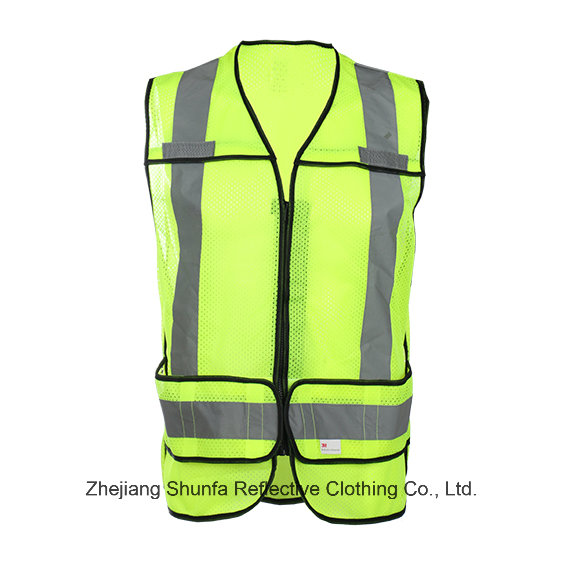 High Visibility Reflective Safety Mesh Vest with Reflective Stape