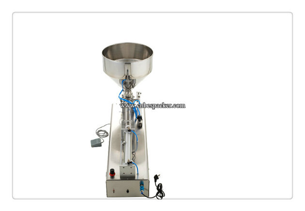 Pneumatic Stainless Steel Semi-Auto Cream Filling Machine