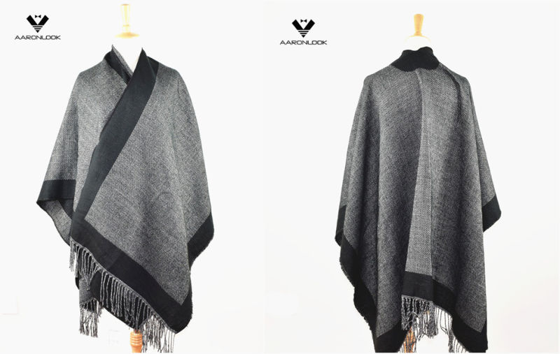 Latest Fashion Woven Knitted Big Winter Shawl