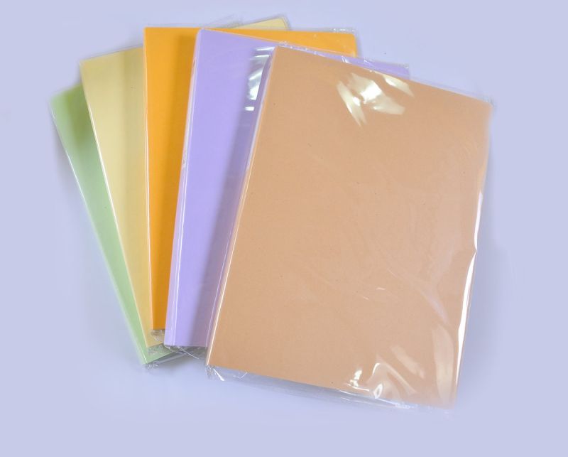 Paper Fill Folder with Single Metal Clip