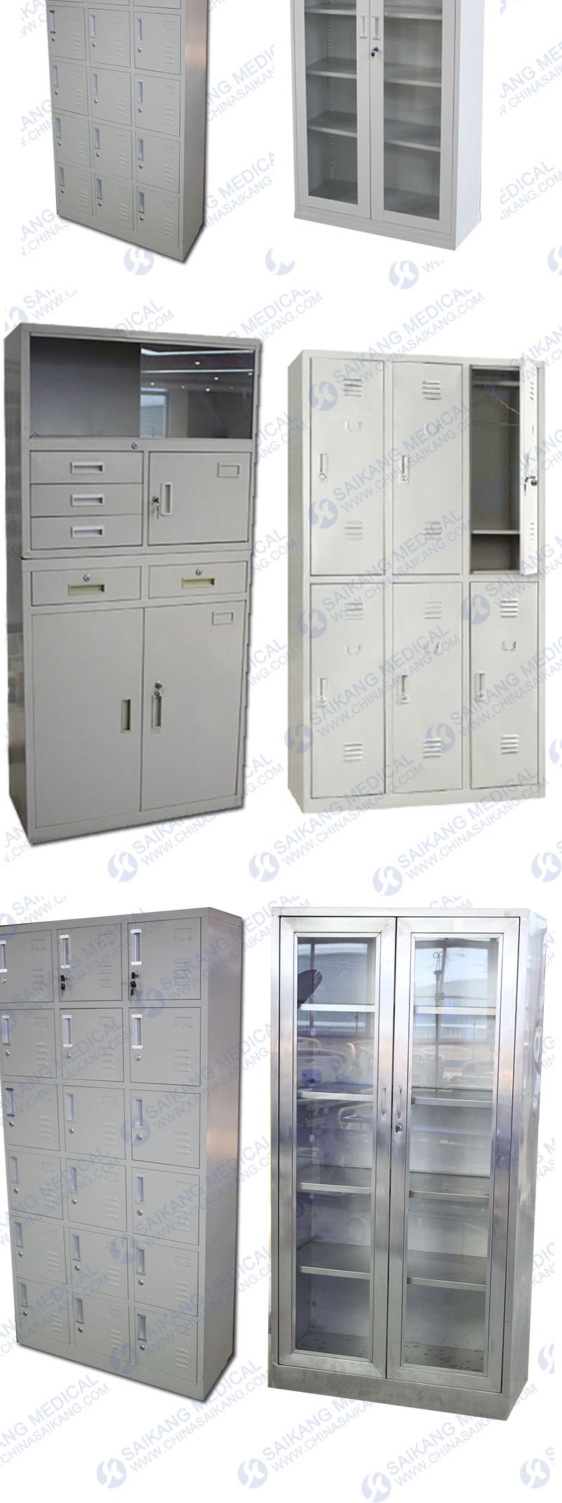 Hospital Instrument Cabinet Medicine Cabinet (SKH054)