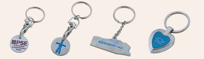 Offset Printing Keychain with Metal Keyring (GZHY-KC-013)