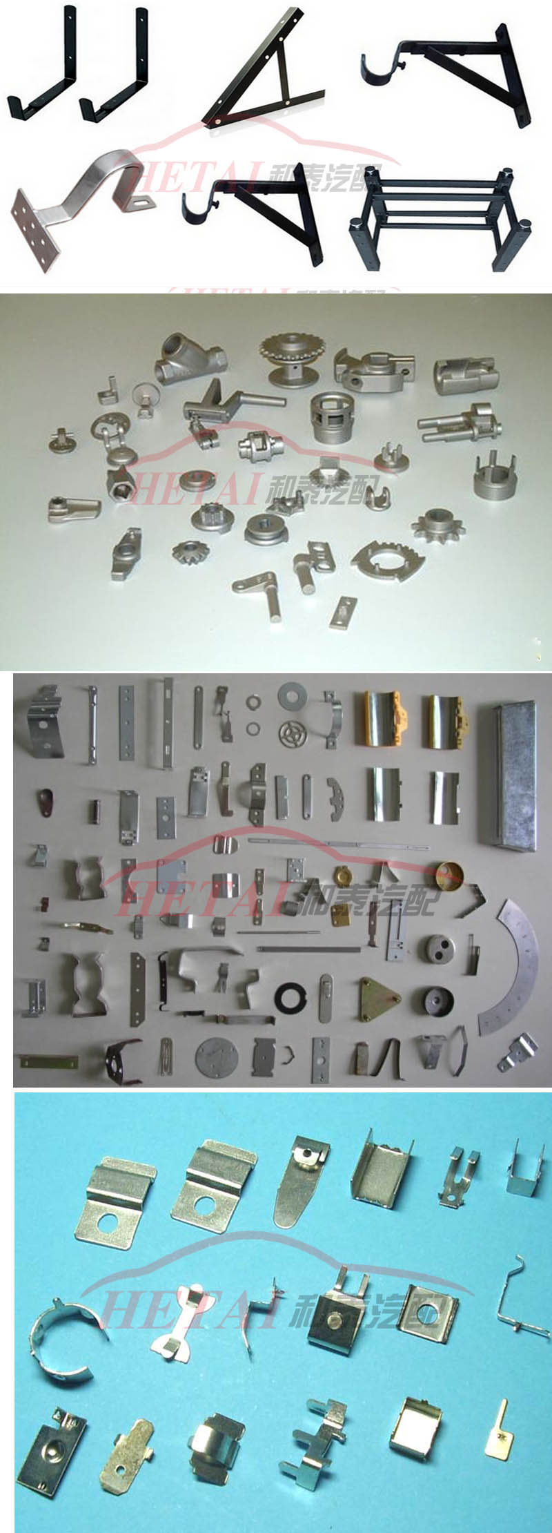 Precision Steel Custom Sheet Metal Stamping Auto Parts