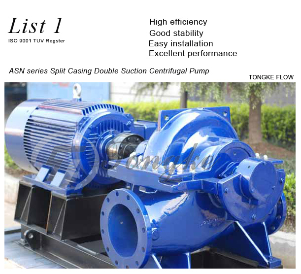 Horizontal Split Casing Centrifugal Pump for Industry