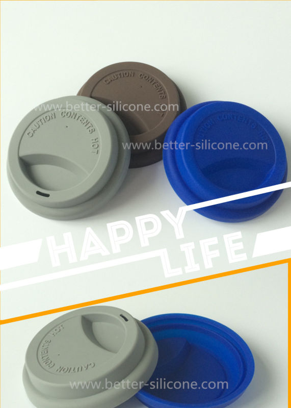 Anti Dust Silicone Cup Cover for Coffee