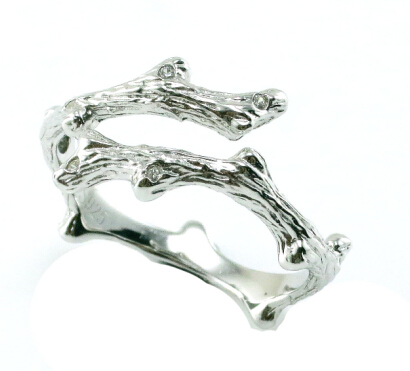 Good Selling 925 Sterling Silver Branch Styles Rings Vintage Ring Jewelry (R10319)