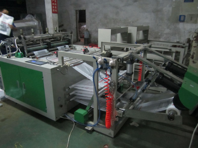 Hot Sealing Hot Cutting T-Shirt Bag Making Machine