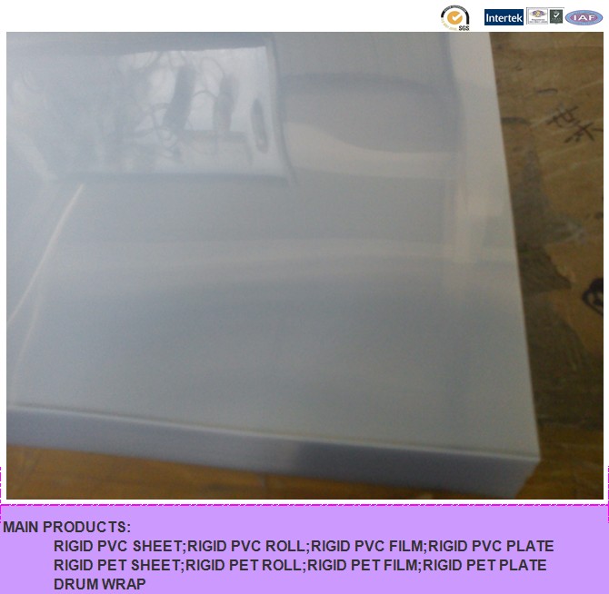 0.4mm Thin Clear Plastic PVC Film for Thermoforming