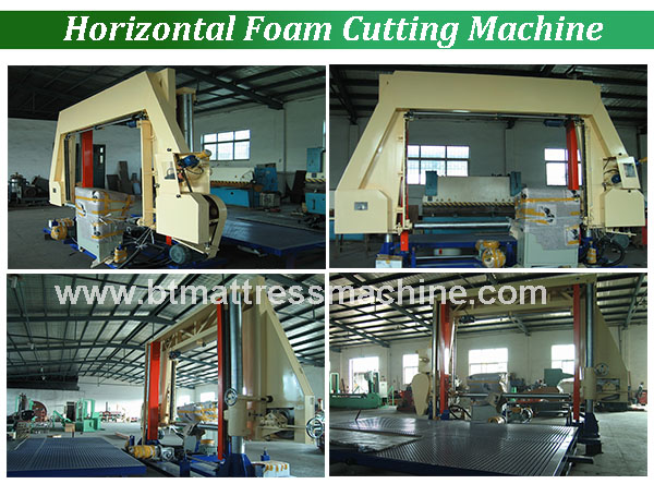 Horizontal Foam Mesh-Belt Cutting Machine Btpq-2150