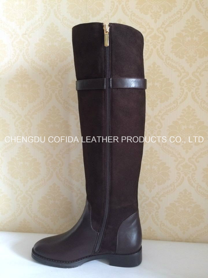 New Arrival Fashion Sexy Flat Heel Women Boots