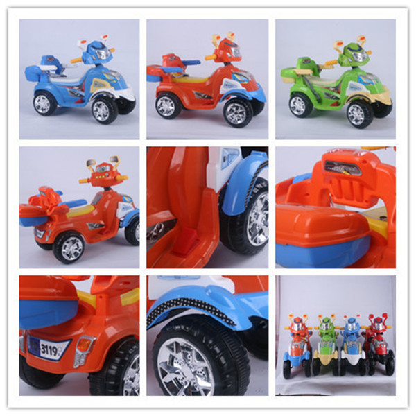 Four Wheel Kids Electric Motorcycle with RC Good Quality for Sale