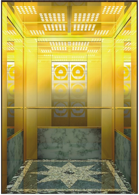 Aksen Golden Mirror Passenger Elevator (K-J005)