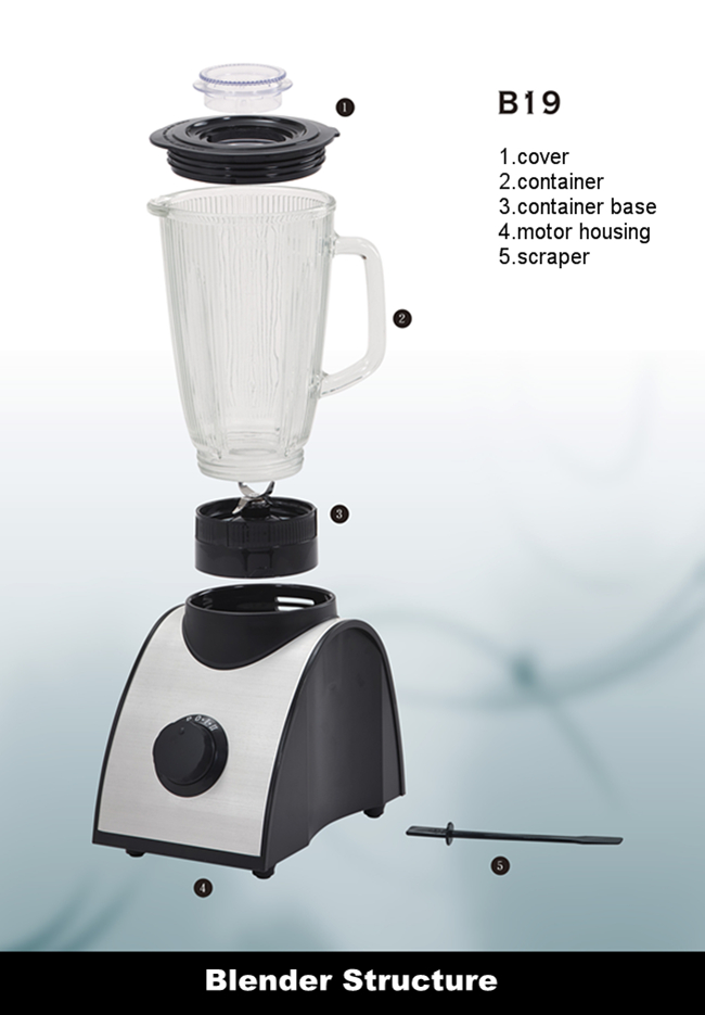 Aluminum Panel Home Electric Food Blender