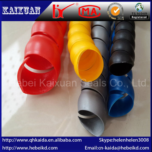 Manufacturer Selling Directly Wear Resistant Spiral Wrap Hose Protectors