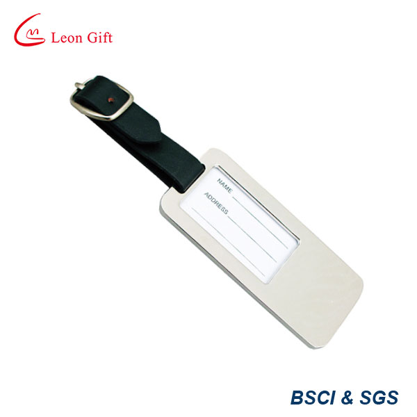 Zinc Alloy Silver Luggage Tag for Promotion Gift