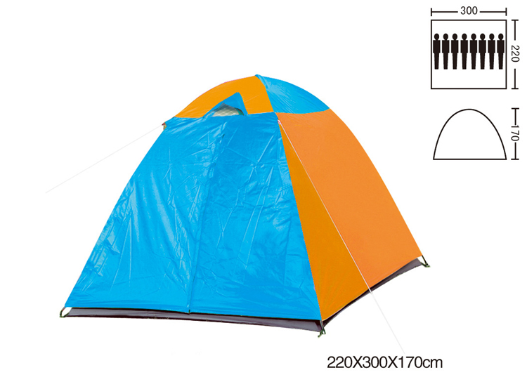 ISO Standard Polyester 8 Persons Tent