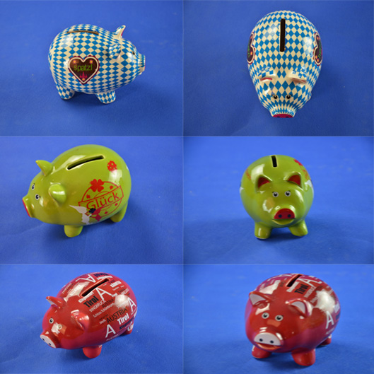 Lovely Color Pig Money Coin Bank for Children Gifts