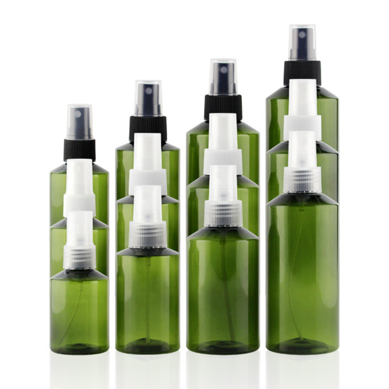 Factory Wholesale Green Plastic Bottle for Perfume (PB12)