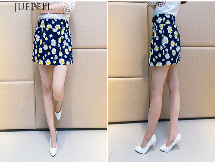 Floral Girls Skirt Summer Dress Women