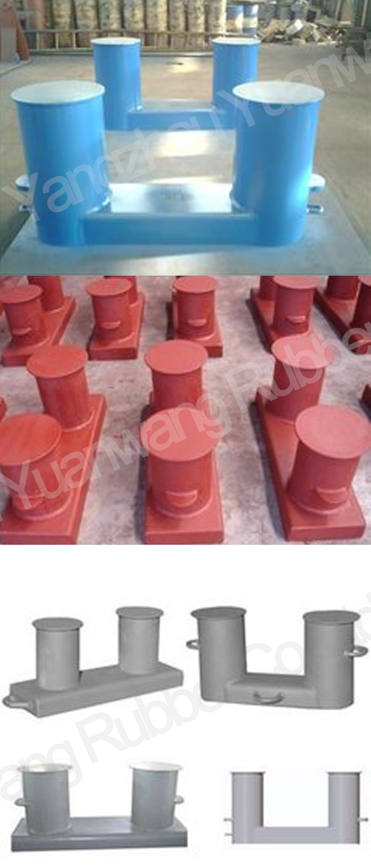 Marine Deck Equipments Stainless Steel Marine Bollard