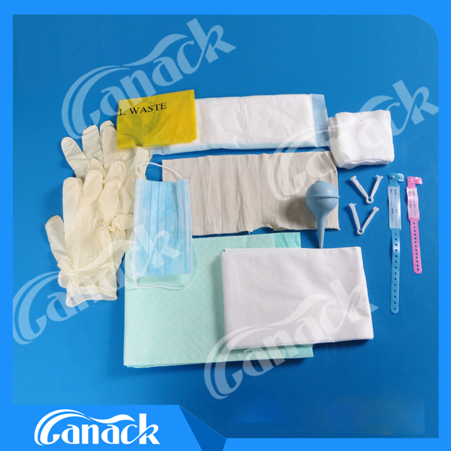 Disposable Sterile Baby Birth Delivery Kit Obstetric Package