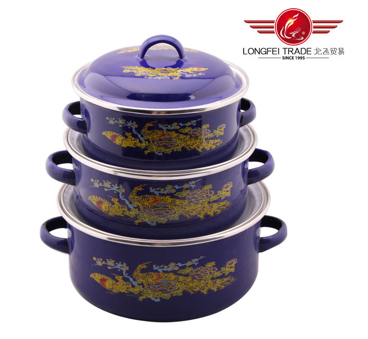 Enamel Casserole 3PCS Set