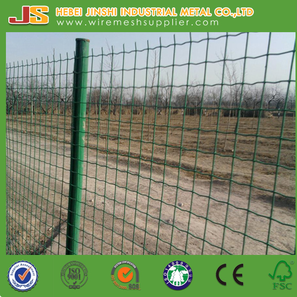 Low Coat Green PVC Coated Holland Fence