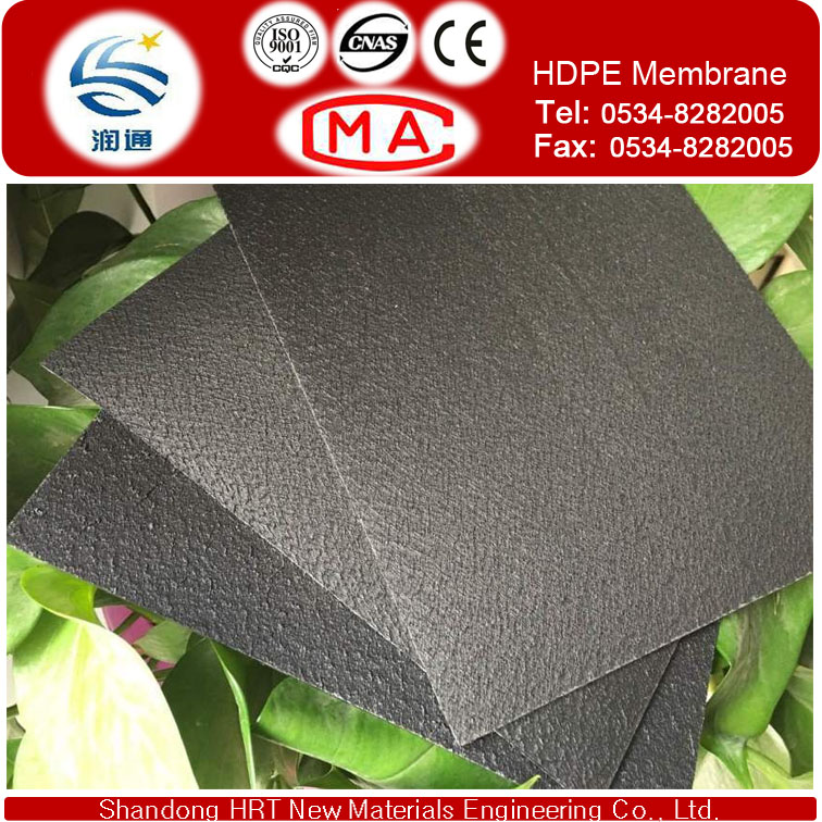 Now Type of Impervious Materials Both Sides Textured Geomembrane