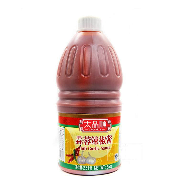 Wholesale 500g Chili Garlic Sauce in Pet Bottle