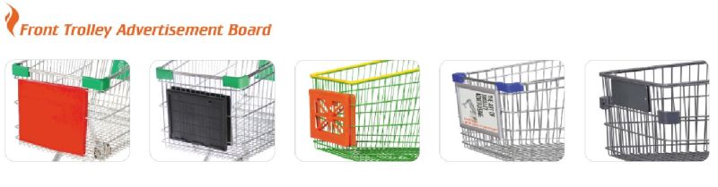 Supermarket Shopping Trolley Advertising Board