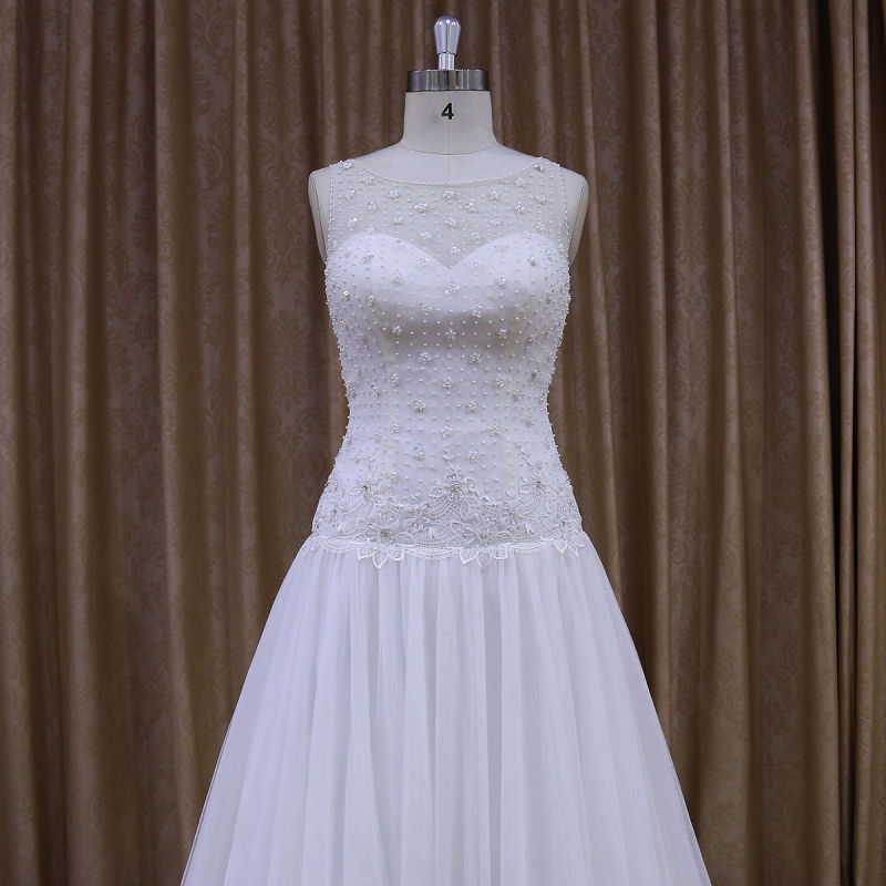 Beaded Good Price New Arrival Wedding Dress