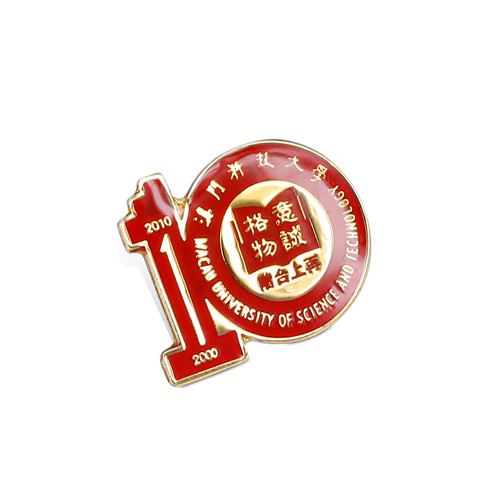 Offset Printed Badge, Epoxy-Dripping Lapel Pin (GZHY-YS-039)