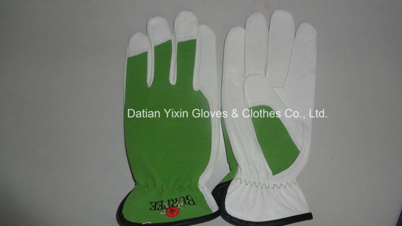 Garden Glove-Sheep Leather Glove-Leather Glove-Work Glove-Weight Lifting Glove-Leather Gloves