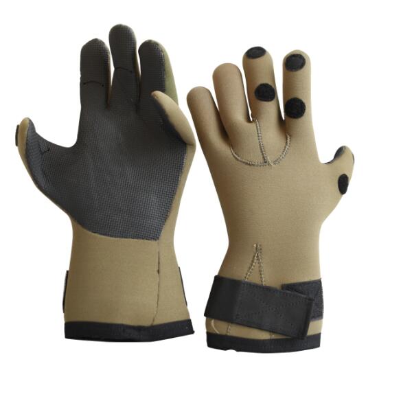 Durable Neoprene Fishing Gloves for Men