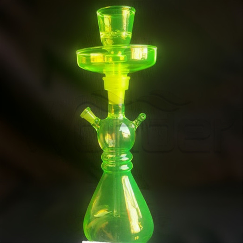 Hookah Pipe Smoking Green Color in Stock Sale