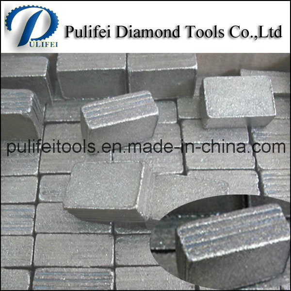 Diamond Saw Teeth Abrasive Stone Cutting Segment for Rocks Cutting