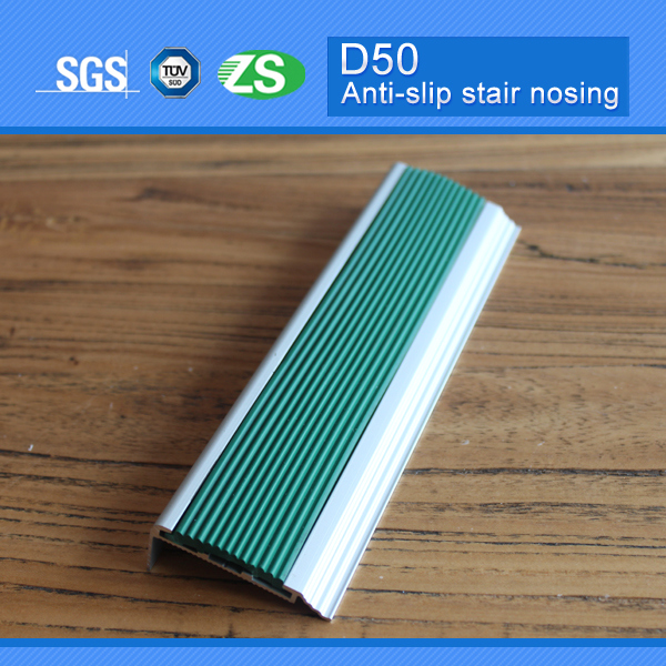 Metal Aluminum Laminate Stair Nosing for Stair Edge Protection