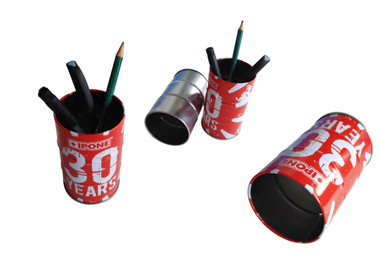 Round Shape Metal Pen Pencil Holder for Office Promotion Usage