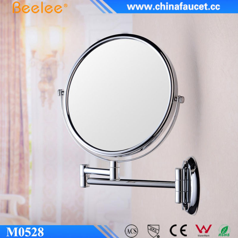 Round Metal Magnifying 3X Concave Make up Mirror