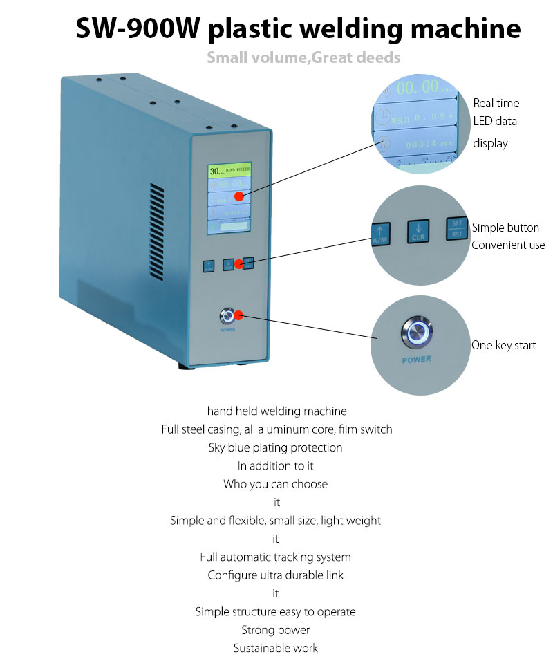 China Small Light Carried Ultrasonic Hand Welder