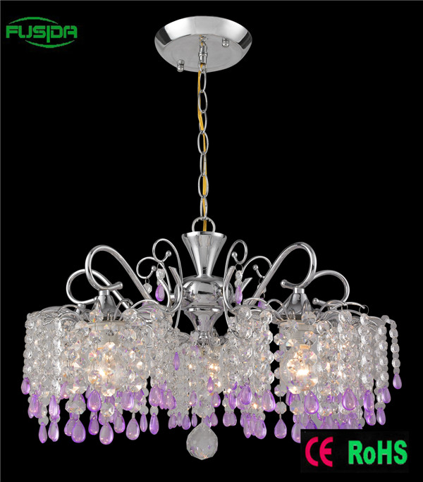 Traditional LED Big Crystal Chandelier Pendant Lighting for Decoration (D-8105/5)